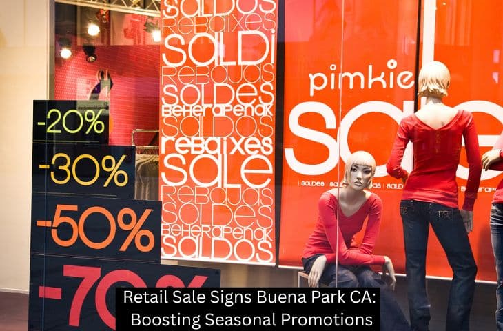 Retail Sale Signs Buena Park CA: Boosting Seasonal Promotions