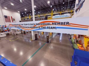 motivational wall quotes and vinyl graphics for warehouses in Eastvale, ca
