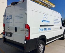 sprinter van graphics for service vehicles in orange county, ca
