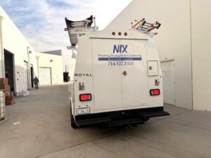 3M Vinyl Graphics for service trucks in brea, ca
