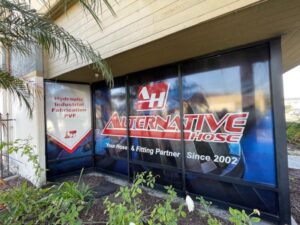 Anaheim, CA see through window graphics