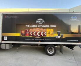 custom box truck wrap designs printing and installation in los angeles, ca