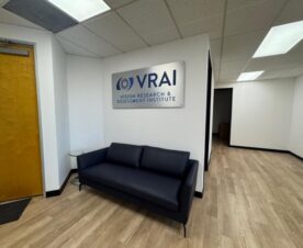 Irvine, ca brushed metal office wall logo signs