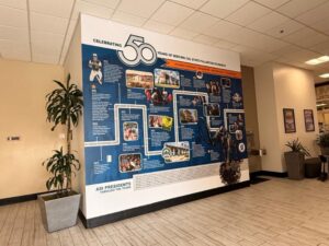 custom wall wraps and wall graphics for schools in Fullerton, ca