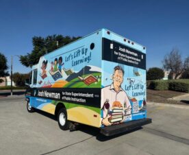 Commercial food truck wraps and vehicle graphics in orange county, ca
