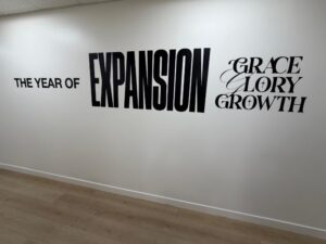 vinyl wall lettering and decals for churches in whittier, ca