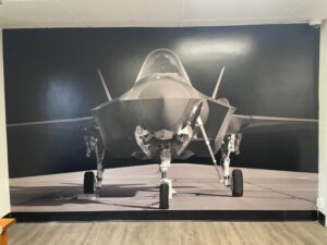 Anaheim, ca custom wall graphics for office lobby areas