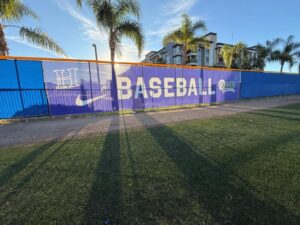 banners for baseball in fullerton, ca