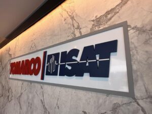 3D Lobby Logo and reception signs in La Mirada, ca