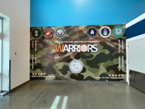 Custom Wall wrap designs and installation for DCs in southern california