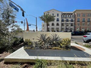 electrical box floral and fauna vinyl graphics for condo communities in los angeles