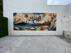Custom wall wraps and murals in long beach, ca