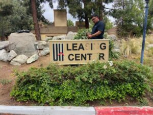 UCR monument sign before refacing