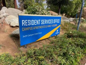 new faces for UC Riverside monument signs
