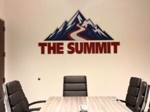 Custom acrylic 3D office logo signs in los angeles, ca