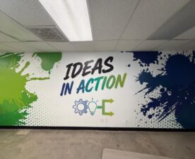 STEAM Lab Wall graphics and wraps in cypress, ca