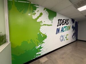 custom wall wrap designs for boys and girls club in cypress, ca