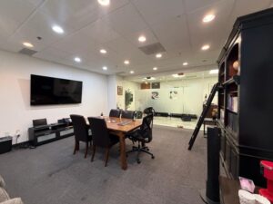 Custom designs for privacy film for conference rooms in orange county, CA