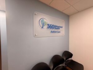 Lobby logo signs for medical offices in torrance, ca