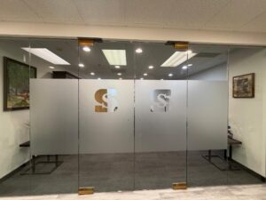 custom frosted glass designs in orange, ca